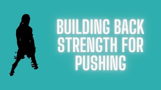 Pushup Twist Reach for building back strength while pushing