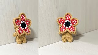 Crochet Mini Demogorgon Plush Tutorial | Amigurumi | Boneka Rajut | Stranger Things screenshot 4