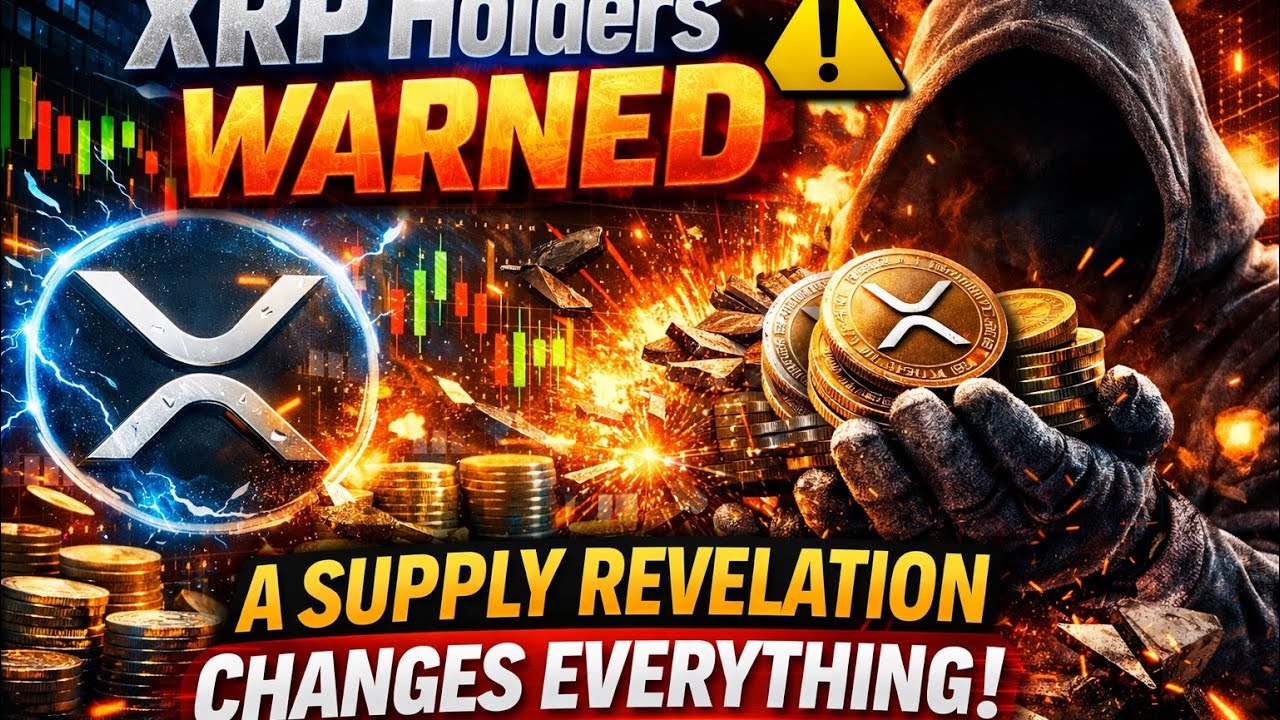 XRP Holders WARNED ⚠️ A Supply Revelation Changes Everything using this
