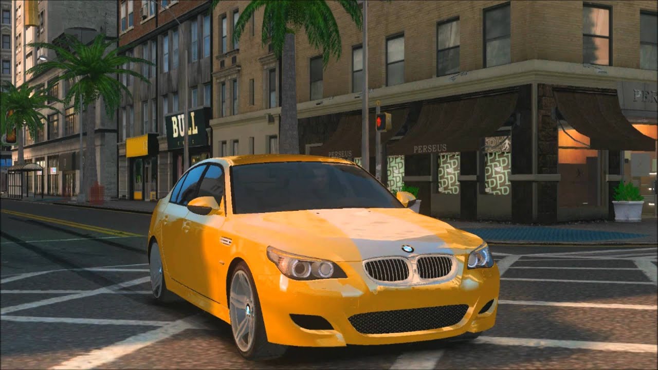 Gold bmw m5
