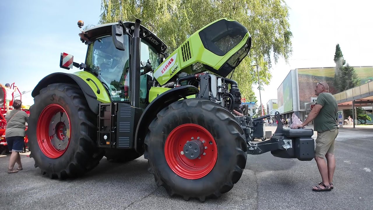 CLAAS AXION 830 tractor 2026 exterior view