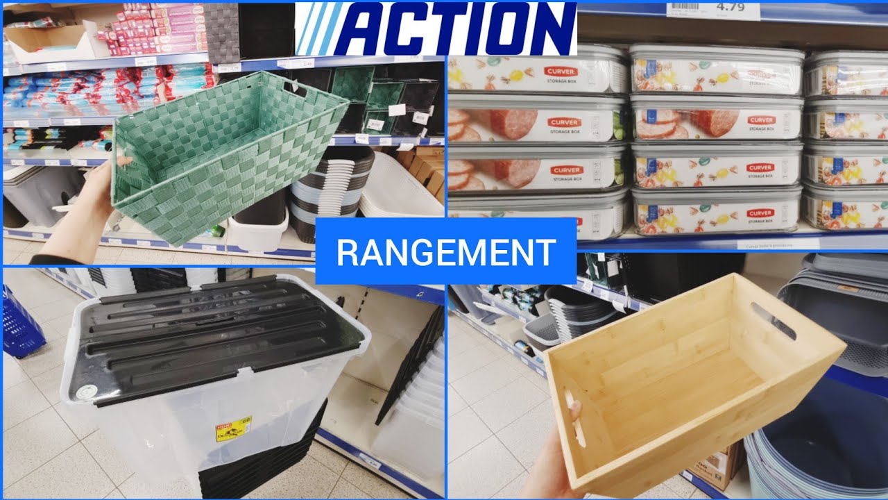 ACTION💥ORGANISATION CUISINES PLACARD CELLIER BOÎTE DE RANGEMENT PANIER  #ORGANISATION #PANIER #ACTION 