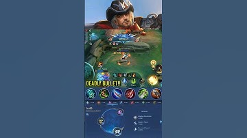 Maniac!! Deadly Bullet Clint New Gold Lane Build (Part 29) - MLBB #gameplayproplayer #clint #MLBB