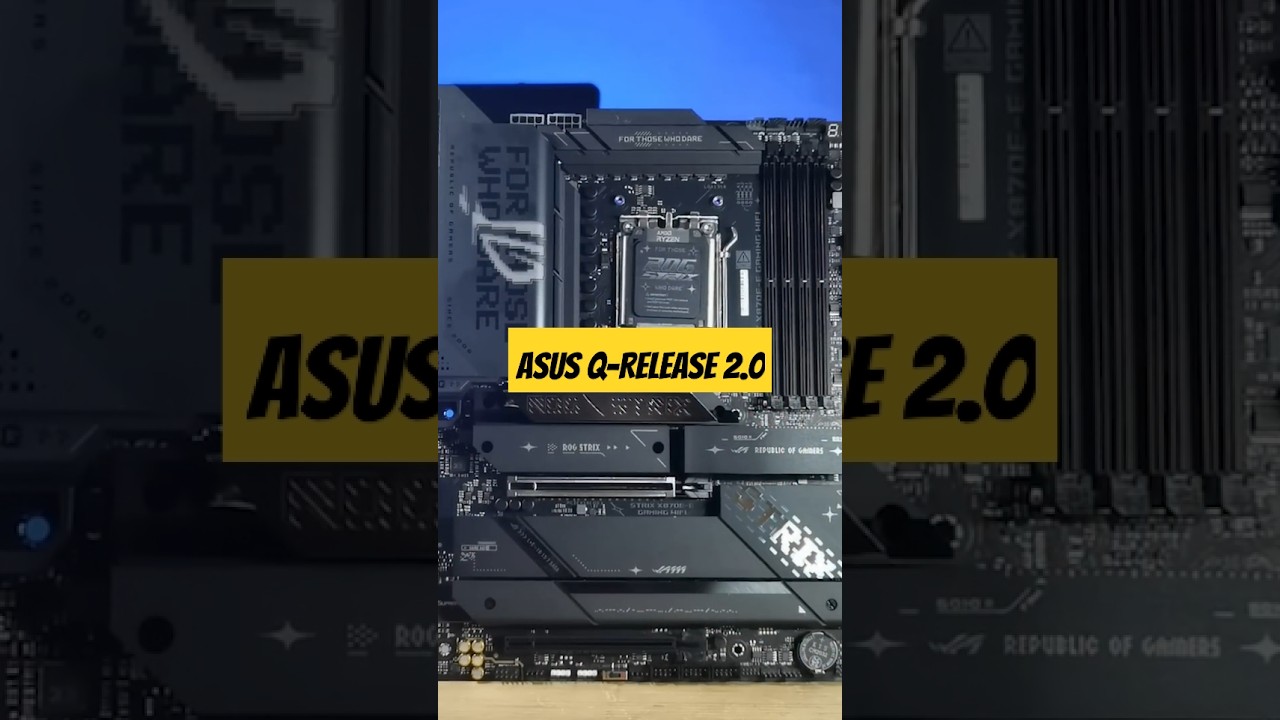 ASUS lanza el Q-Release Slim 2.0 con mejoras en seguridad