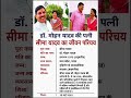 डॉ मोहन यादव की पत्नी सीमा यादव का जीवन परिचय ‼️ biography of Seema #ytshorts #gk#news