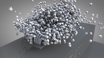 Collision in the style of Matrix ❤️ C4D4U