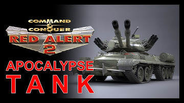 Red Alert 2: Apocalypse Tank Model