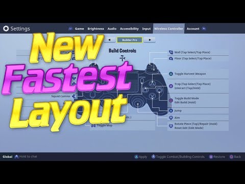 build faster then a keyboard with builder pro console button layout - fortnite builder pro controls