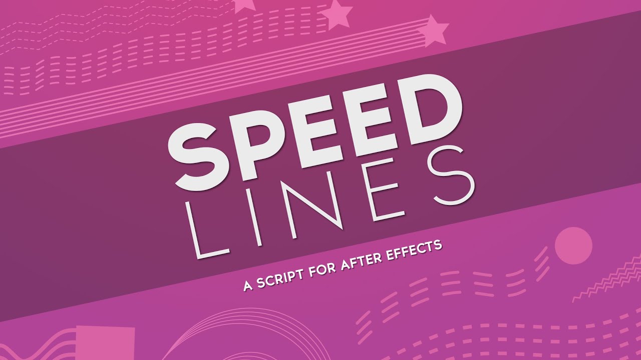 Speed Lines in Illustrator