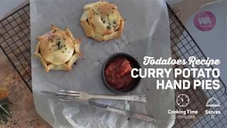 WA Potatoes - Recipe GIF's - Curry Potato Hand Pies