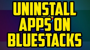 How To Uninstall Apps On Bluestacks PC 2016 - Remove Apps On Bluestacks Tutorial