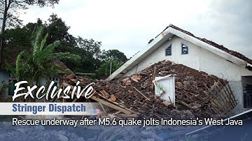 Exclusive Stringer Dispatch: Rescue underway after M5.6 quake jolts Indonesia