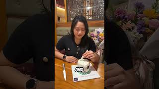Why did she turn down the celebration cake? 😱🎂