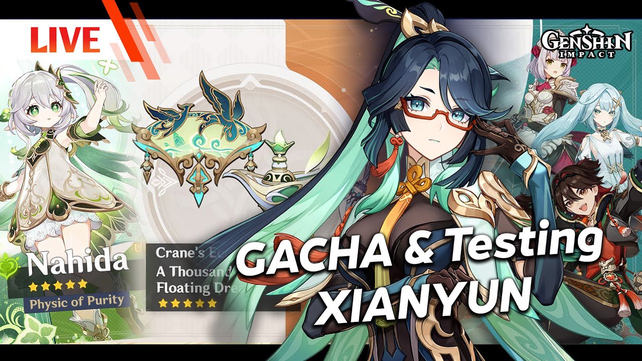 🔴 GACHA & TESTING XIANYUN Ep.1211 | Genshin Impact Indonesia - YouTube