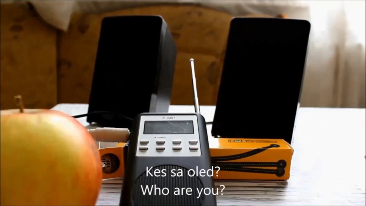 Trying Spirit Box for The First Time