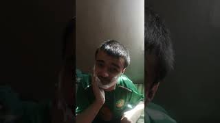 Артем-решил побриться первый раз! 