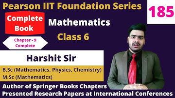Units of Measurement | Chapter-9 | Class 6 | IIT Foundation Mathematics | Pearson Book Syllabus