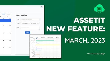 AssetIT New Features: Custom Dashboard & Asset Booking | Jira Asset Management