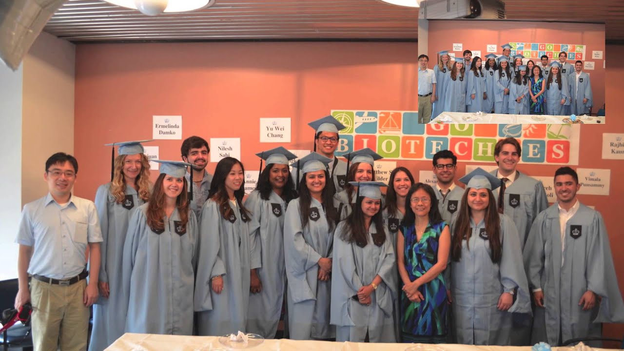 Columbia University Commencement 2014, MA Biotechnology Edition GSAS