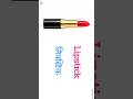 Daily Use Cosmetic Items Name 🧴 | Hindi English #shorts