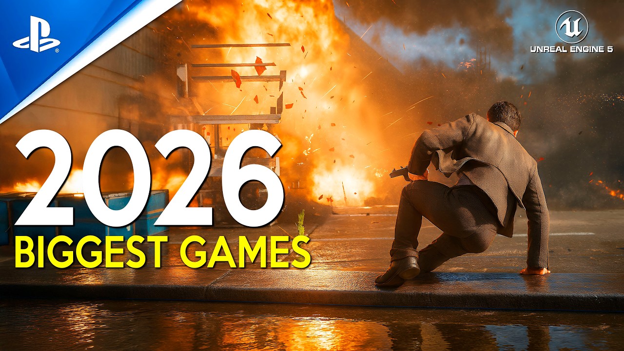 TOP 30 BIGGEST NEW Games coming in 2026 with Crazy NEXT GEN 4K Graphics