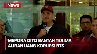 Menpora Dito Diperiksa Kejagung dan Bantah Terima Aliran Uang Korupsi BTS