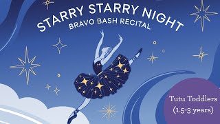 Miss Autumn Tutu Toddlers Winter 2026 Bravo Bash Practice Video