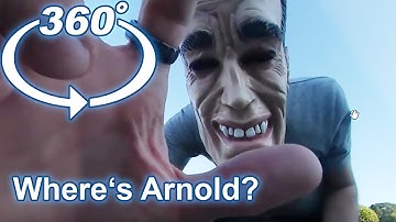 360° degrees 4K video - Arnold Schwarzenegger Hide and Seek Game