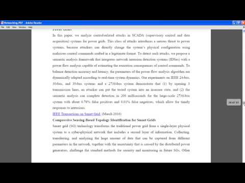 IEEE NETWORKING TOPICS