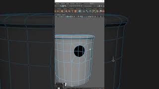 Famous Maya modeling Tips - How to create a circle on cylinder surface #mayatutorial #mayamodeling #shorts Net Worth