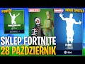 Nowa Emotka FLOW Paczucha Pajęczy Rycerz Ghost Busters w Nowy Sklep Fortnite 28 Październik Środa