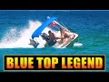 BLUE TOP LEGEND PLUS RESCUE AT BOCA INLET !! | HAULOVER INLET BOATS | WAVY BOATS