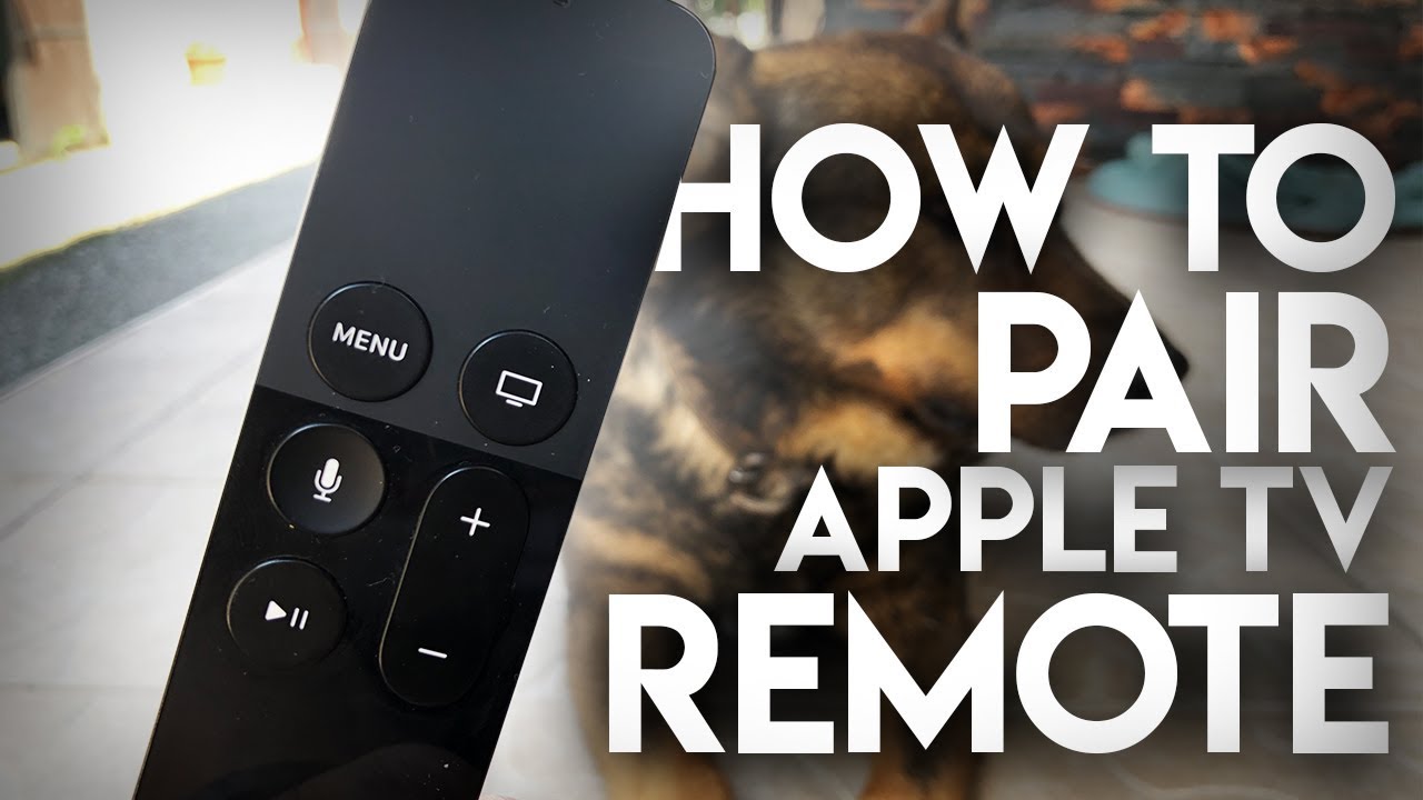How I Set Up Apple Tv Remote On My Iphone  