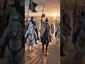 Desert Storm of Warriors 🔥 | Epic Islamic Battle Scene#shortsfeed #foryou #fyp #shorts #subscribe