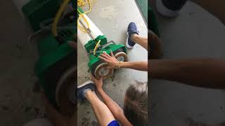 BGFS5000 Brush removal and installation with pad addition included