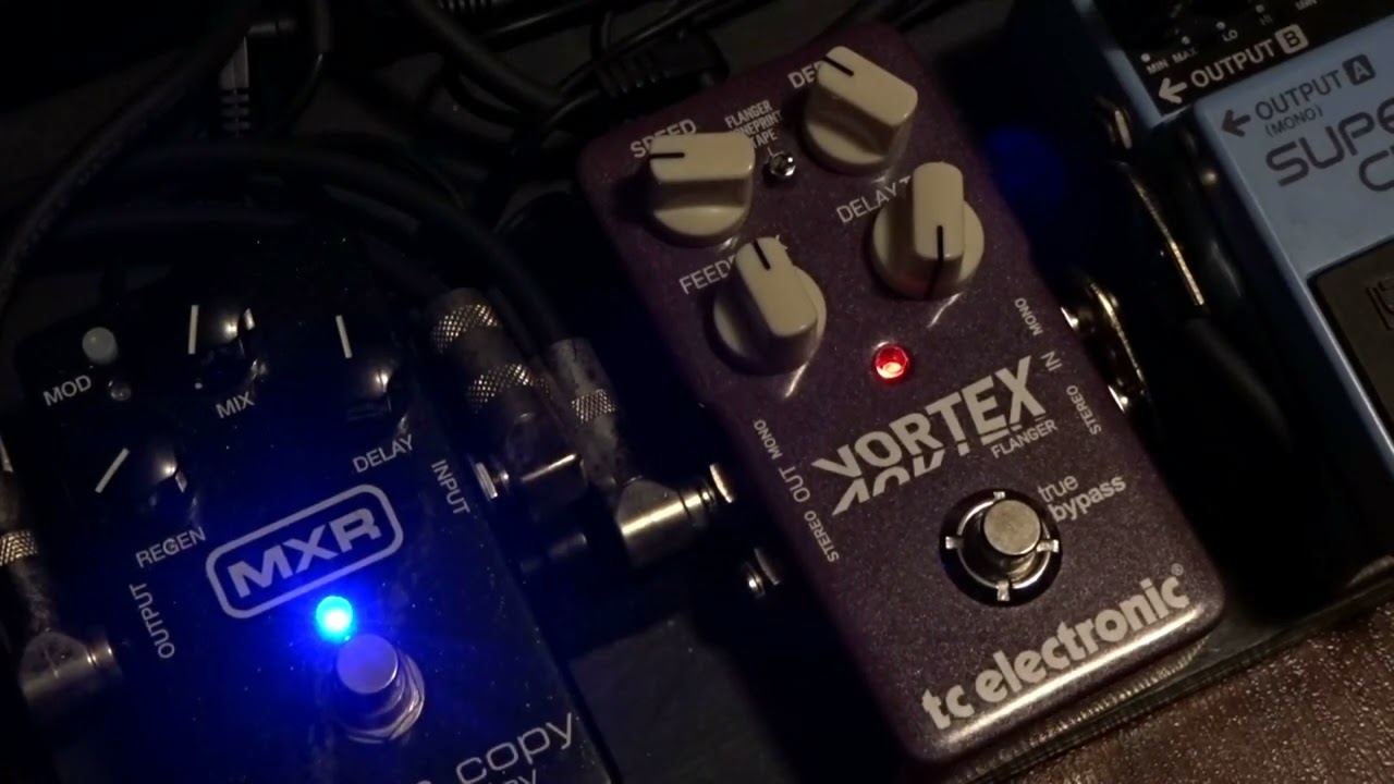 TC Electronics Vortex (Tape Explained) vs Boss Bf 2 TZF - YouTube