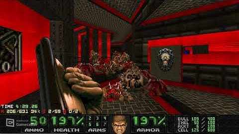 DOOM II - Flotsam - MAP 13 (Interconnectivity) - UV-Max in 15:49