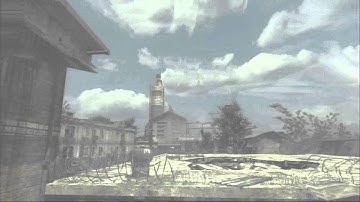 MW3 Slow Mo Cross Map Throwing Knife Kill On Fallen