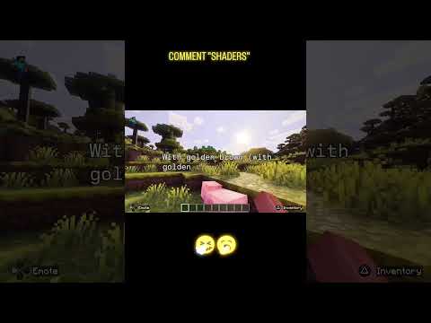 Best Minecraft Bedrock edition Shaders😭😍|#minecraft #shorts #ytshorts