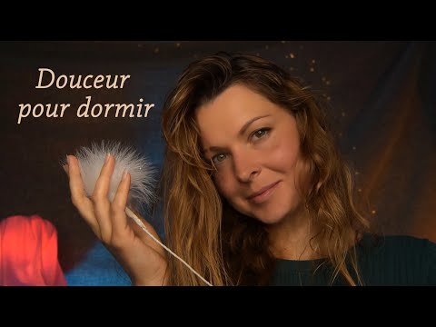 ASMR FRANCAIS 🌸😴 Je t'aide à dormir dans la douceur 😴🌸 ~ attention personnelle, asmr pour dormir