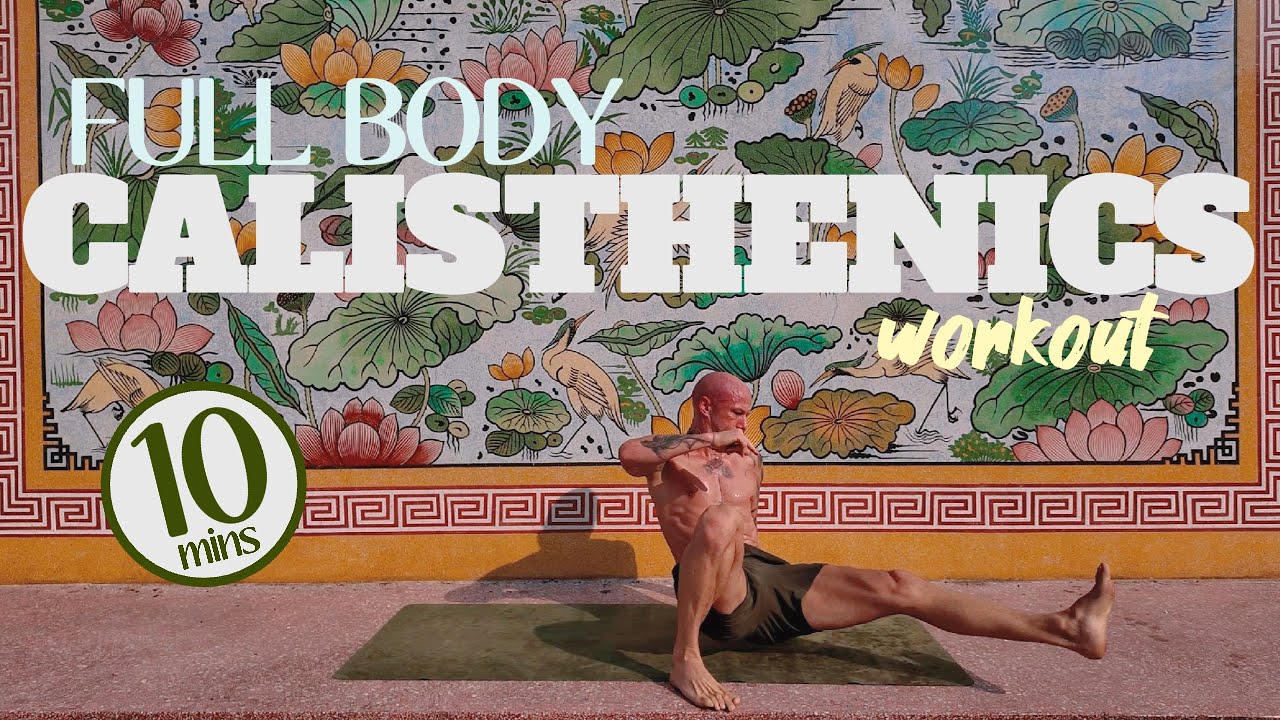 Full Body Calisthenics WORKOUT | 10 Minutes | No Equipment | Intermediate HIIT Bodyweight Exercises
