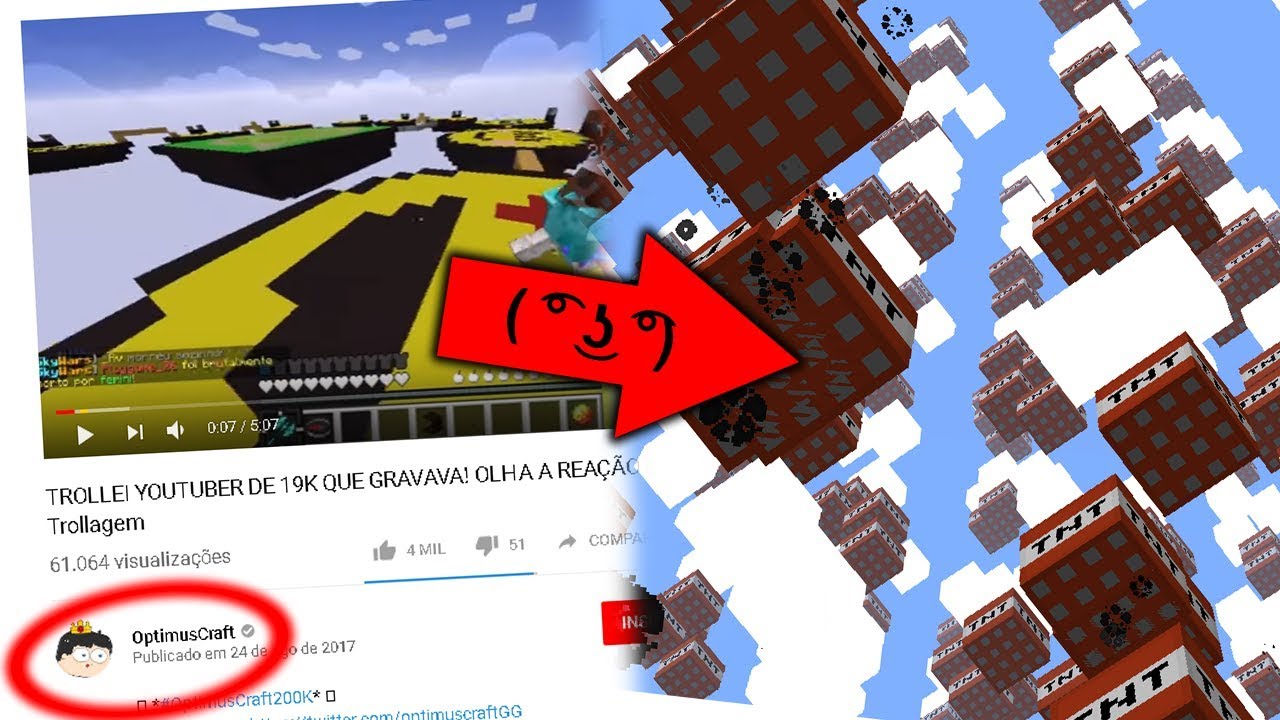 ENTREI NO SERVER DE UM YOUTUBER E EXPLODI TUDO ! - YouTube