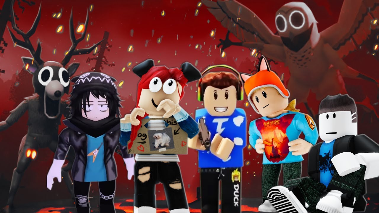 ÁLDOZZUNK A VULKÁNNAK! - 99 Nights in the Forest Roblox - Immuval, Gergővel, Ownel, ZsDavval!