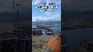 Most Tourists MISS This View in St. Lucia 🇱🇨  #StLucia #HiddenGem #CaribbeanTravel