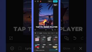 Capcut // Auto Lyrics tutorial 🔥💀💯#shorts #tutorial