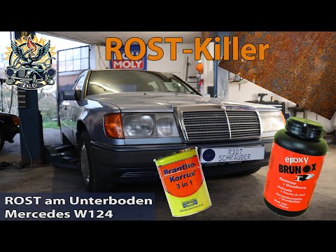 NO MORE RUST on the bodywork Underbody treatment against corrosion