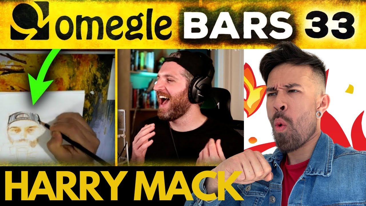 THE BEST OMEGLE BARS ?! - HARRY MACK IS INSANE - OMEGLE BARS 33 REACTION