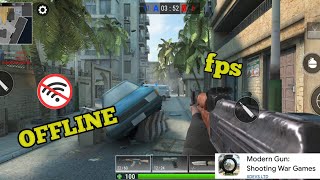 Modern Gun shooting war games | Android gameplay | Offline screenshot 3