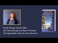 Karin Krieger spricht über »Das lügenhafte Leben der Erwachsenen«