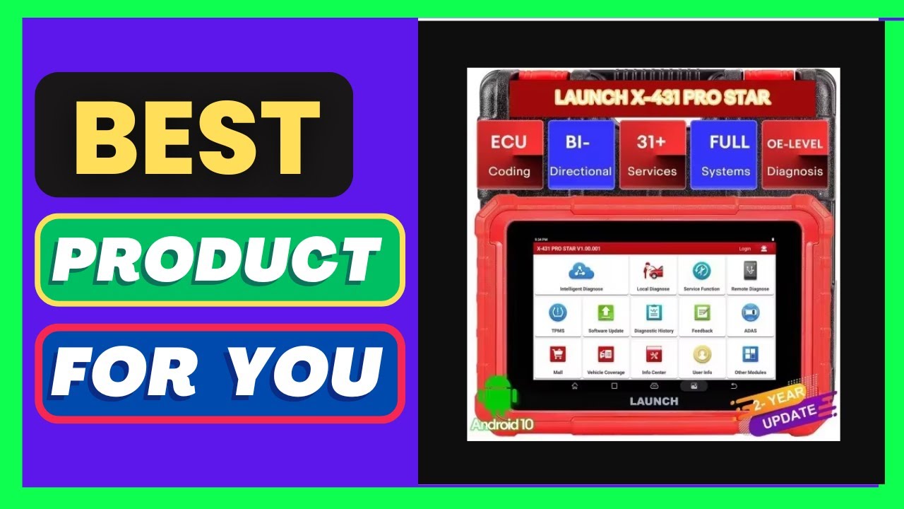 LAUNCH X431 PRO Elite STAR 2025 New Model 2 Year